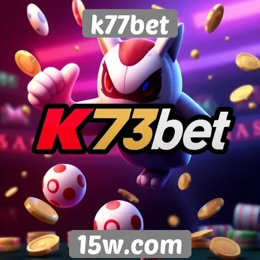 Variedade de jogos disponíveis no k77bet